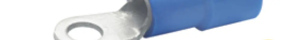 Cosse à sertir Ferratec forme anneau M2 0.5…1mm² rouge 100 pièces 