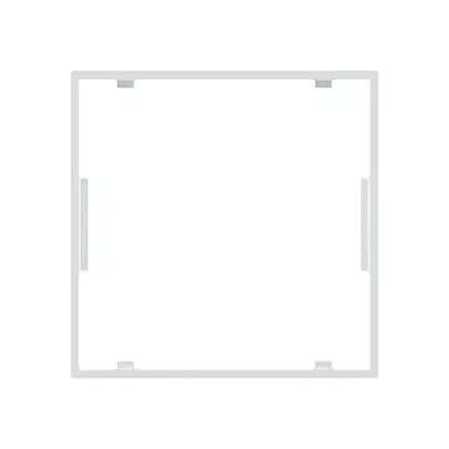 Cadre frontal KAL LED blanc 