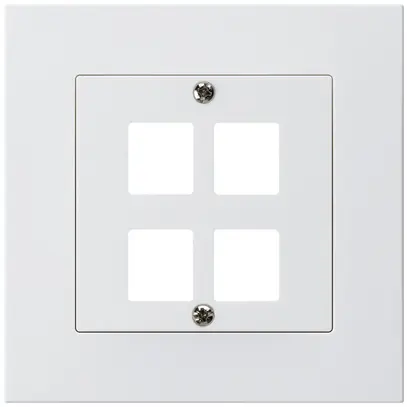 Kit frontale INC HMS kallysto.pro per 4 moduli bianco 
