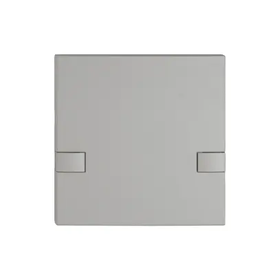 Poussoir 1/1 EDIZIO.liv KNX et UNI a.SNAPFIX® sans LED commande à 2 touches grc 