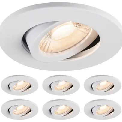 Downlight LED SLV UNIVERSAL 8W 680lm 927…960 IP20 38° REG Ø88.5 bianco 12 pz 