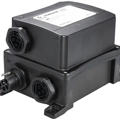 Distributeur RST20i5B, 5/3 pôles, 250/400V, 20A, noir 