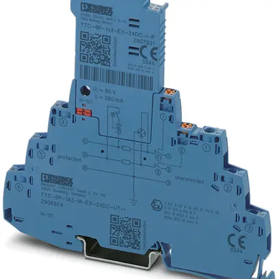 Protection surtension Phoenix Contact TTC-6P-1X2-M-EX-24DC-UT-I 