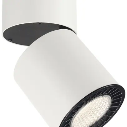 Plafonnier LED SLV SUPROS MOVE 31W 2600lm 3000K 60° Ø127×205mm blanc 