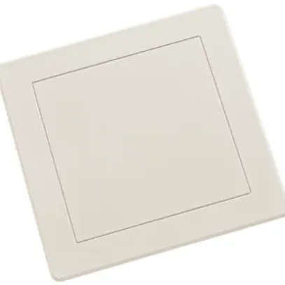 Couvercle à broches HSB Weibel 130×130mm Design EDIZIO.liv crema 