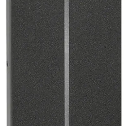 Copertura Living Now 1 modulo per pulsante per tapparelle nero 