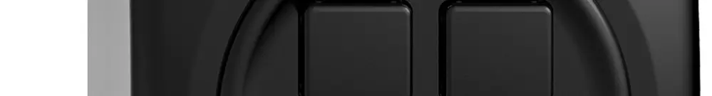 Tasto KNX AP STANDARDdue 4×con LED RGB, con sensore di temperatura, nero 