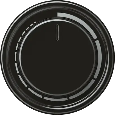 Drehzahlsteller origin 25…600VA 60×60mm schwarz 