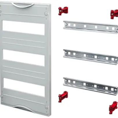 Supporto dispositivi Rittal SV 9666.290 2-file 2UM/fila per ISV 500×300mm 