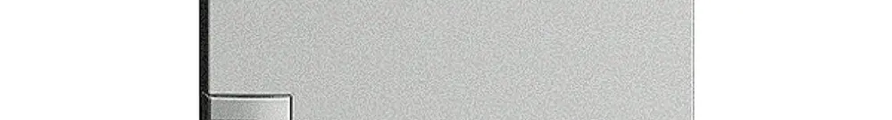 Touche 1/2 KNX/électron.a.LED EDIZIOdue commande simple silver 