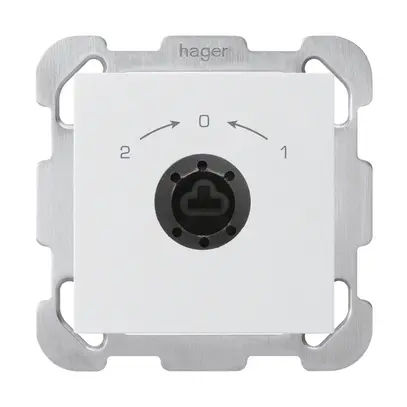 Contatto rotativo INC 1>0<2 bianco kallysto per serratura senza cilindro 