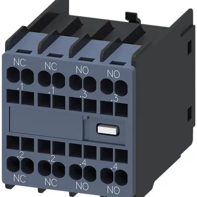 Contact auxiliaire Siemens SIRIUS 3RH2911-2HA22 2F+2O 6A/230V bornes à ressort 