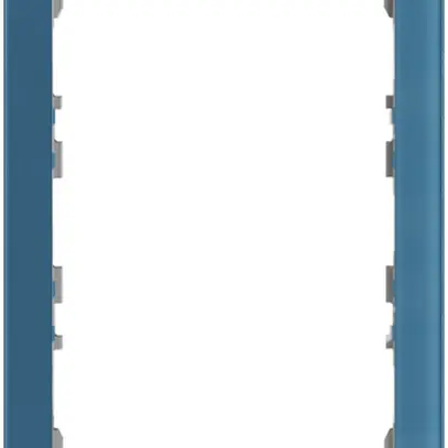 Cadre de recouvrement EDIZIOdue prestige pour KNX-Panel 7" verre indigo 