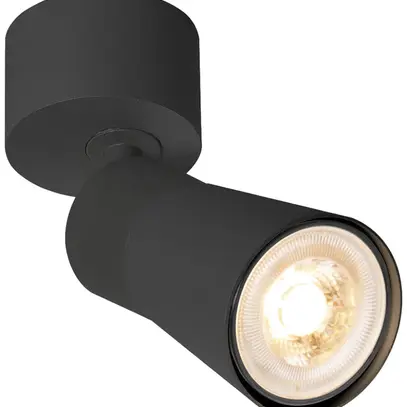 Spot SLV PURI 2.0 Cone CW GU10 1×6W VAR Ø55×123×97mm noir 