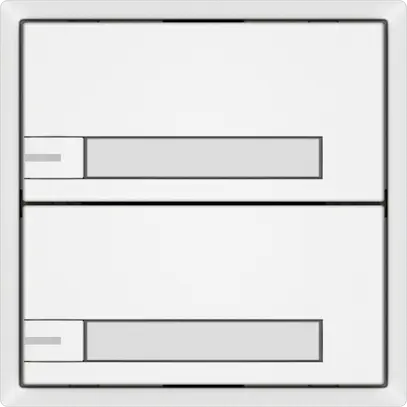 Universaltaster EDIZIO.liv UNI SNAPFIX® 12…48V m.LED blau 2× 1-Tbed.Pap.ws 