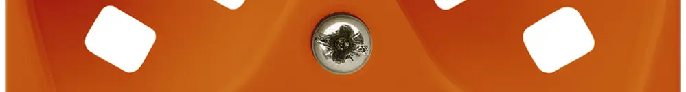 Plaque frontale pour prise Hager kallysto 3×T23 H orange 