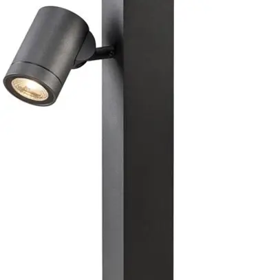 Borne lumineuse LED SLV HELIA Double 2×8W 3000K 900lm IP55 anthracite 750mm DIM 