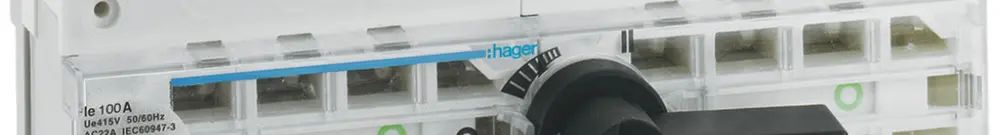Commutatore di carico AMD Hager 4L 100A 