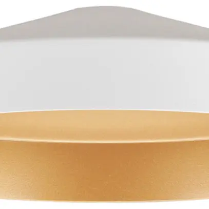 Paralume SLV LALU TETRA acciaio Ø240×67mm bianco oro a tinta unita 