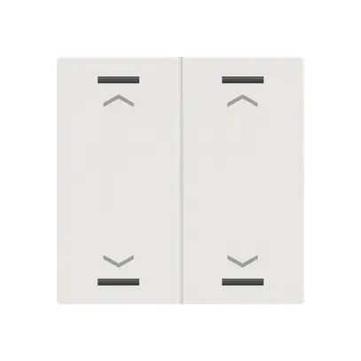Wippe MDT BE-TAL60W211.A1 1T/4B f.Sensortasten weiss matt "Jalousie" 