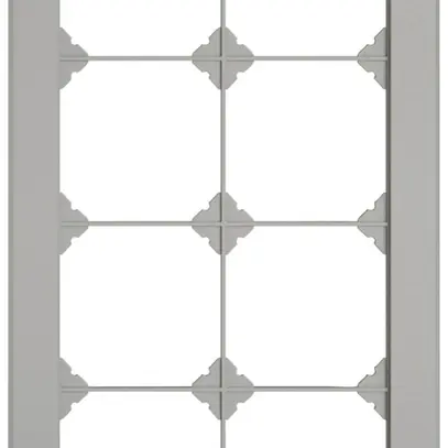 UP-Abdeckrahmen EDIZIO.liv SNAPFIX® 4×2/2×4 156×276mm hgu 