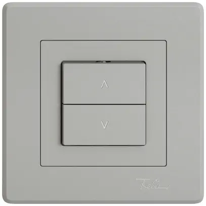 Interruttore p.tapparelle INC EDIZIO.liv SNAPFIX® 10A 250V 2 tasto 1 canale grc 