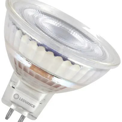 Lampe LED LEDVANCE GU5.3 3.8W 345lm 3000K Ø50×44mm MR16 clair 36° 