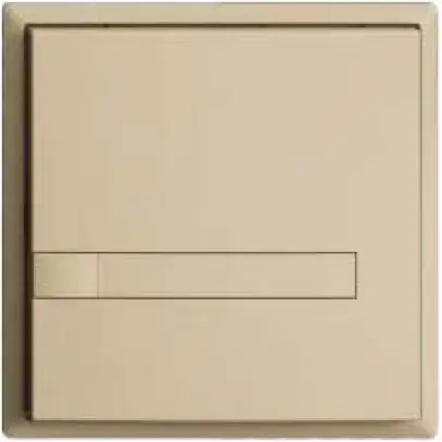Pulsante KNX RGB EDUE, 250mW, s.LED, c.inserto carta, 1×pulsante, 1×tasto, van 