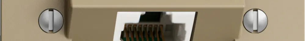 Presa INC 1×RJ45/u 4P ITplus EDIZIOdue sand 