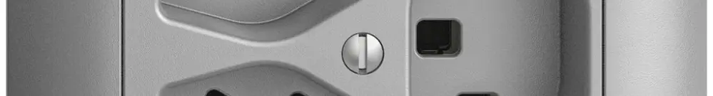 Presa INC 3×T23 Feller EDIZIOdue FMI, 1×separato, morsetti a innesto, silver 