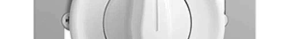 Contact pivotant ENC 0<-->1 STANDARDdue blanc, avec manette 