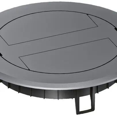 Coperchio Hager per BSR02 materia sintetica, grigio 