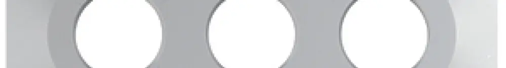 Plaque passe-câbles AGRO MCE Alu S05 3 trous 15.5…18.5mm Aluminium 