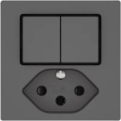 Combinazione EDIZIO.liv SNAPFIX® AR+schema 3+T13 con shutter grs 