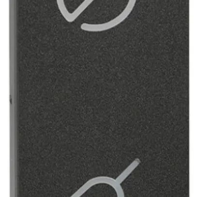 Copertura Living Now 1 modulo con simboli non disturbare/pulire stanza nero 