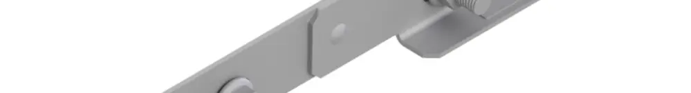 Raccordo articolato Lanz per multicanale a lunga campata 60mm A4 