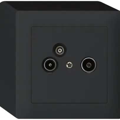 AP-Antennendose R/TV-Daten kallysto 2GHz 10.5db schwarz 