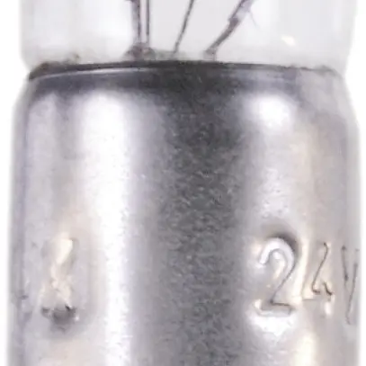 Lampada spia BA9s 24V 50mA BA9s 24V 1,2W 50mA Ø9×23mm 