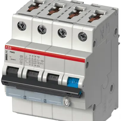FI/LS-Schalter SMISSLINE TP C-13A 10kA 4P 300mA kurzzeitverzögert Typ F 