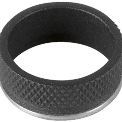 Bague décorative SLV GRIP S aluminium Ø27×11mm noir 