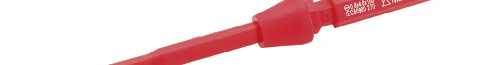 Lame interchangeable CIMCO VDE 1000V fente 0.8×4×100mm 