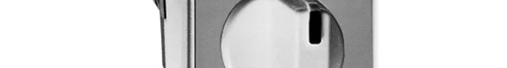 Contacts pivotants INC Feller, 2L, avec manette rotative, bc, "0←1" 