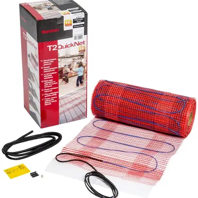 Tappetino riscaldante T2Quicknet R-QN-P 2m² 160W/m² 230V 0.5×4m 