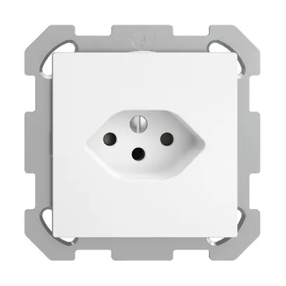 UP-Steckdose EDIZIOdue T13 weiss mit Shutter 