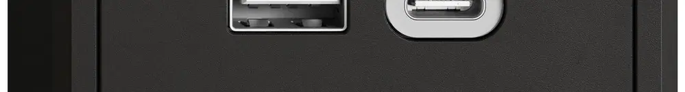 Presa di ricarica USB AP EDIZIO.liv SNAPFIX® 230VAC 18W 1×USB A 1×USB C ne 