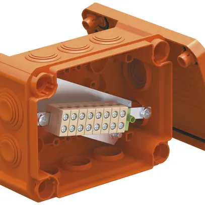 Boîte de dérivation Bettermann E30-E90 informatique 8×4mm² 150×116×67mm or 