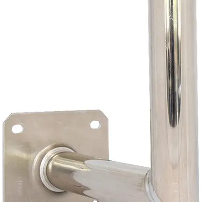 Supporto per antenna WiSi supporto da parete Ø50×300mm alluminio brillante 