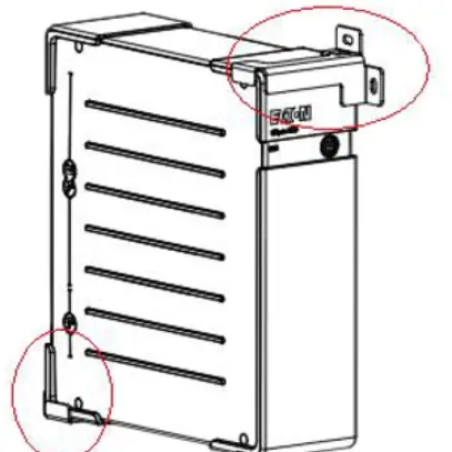 Kit di montaggio murale per Ellipse ECO 