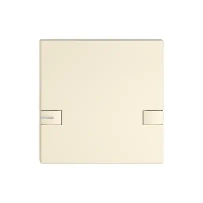 Pulsante 1/1 EDIZIO.liv KNX e UNI con SNAPFIX® con LED comando a 2 tasti cr 