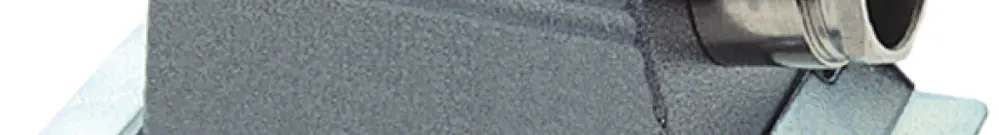 Scatola beccuccio A32 h=76mm QVB, 1×M25 laterale 